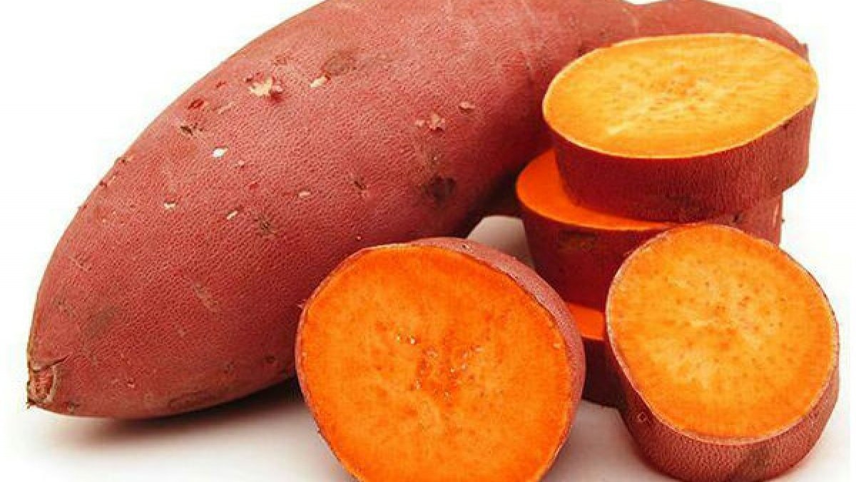 sweet potatoes are high carb foods