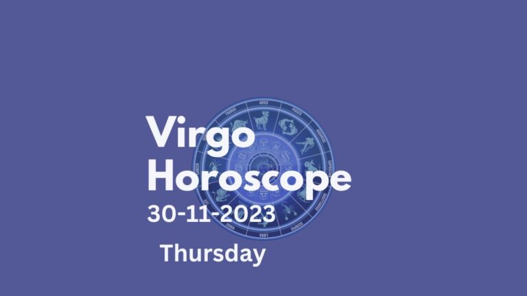 virgo horoscope 30-11-2023