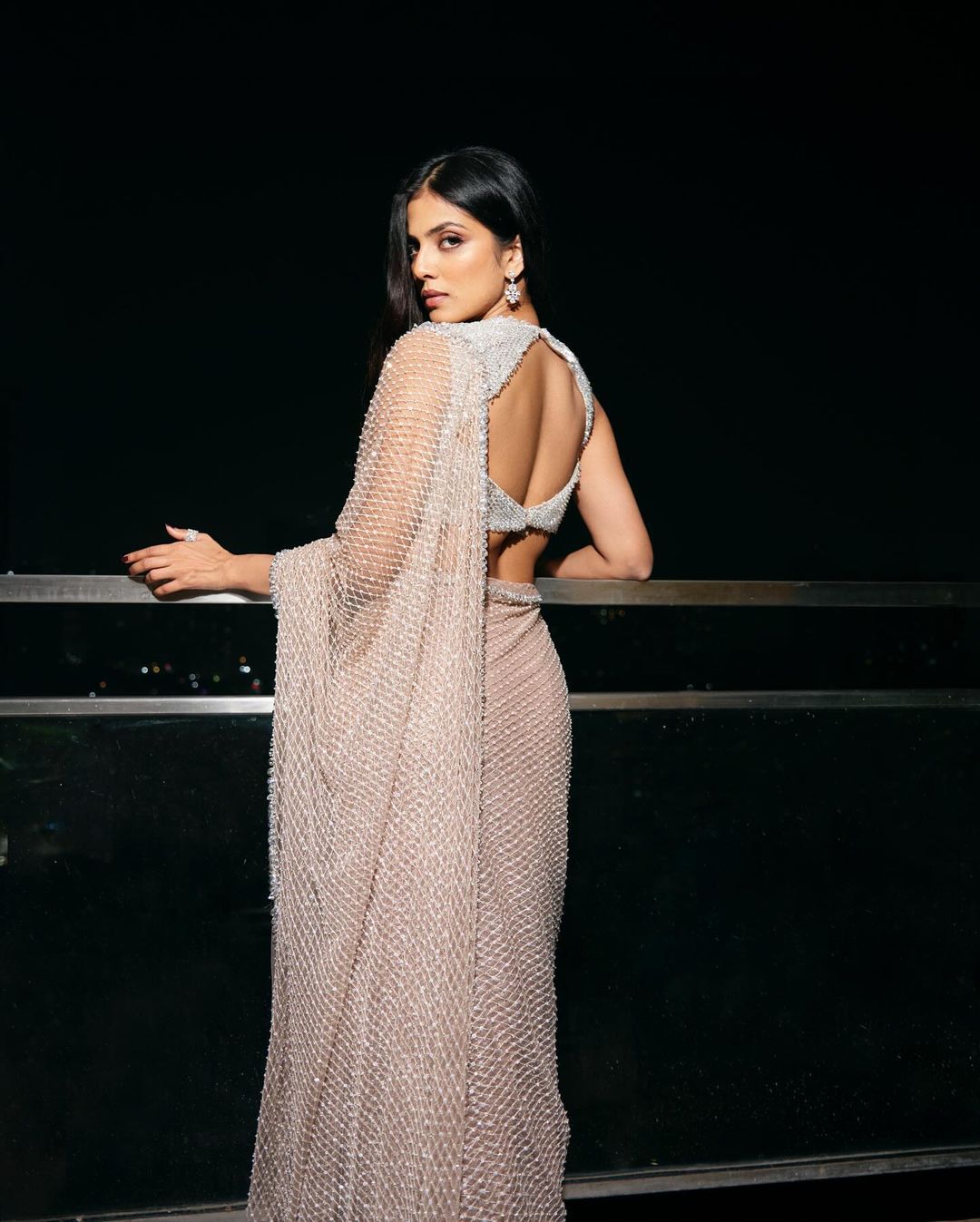 Malavika Mohanan at galatta nakshatra awards 2023