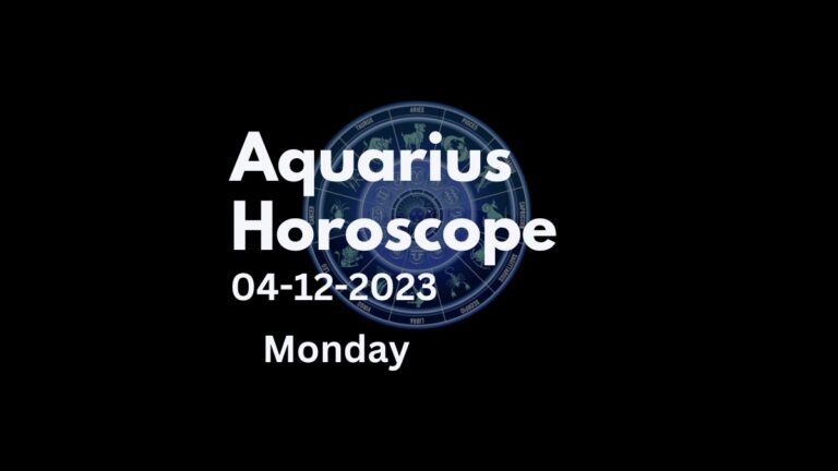 aquarius horoscope 04-12-2023