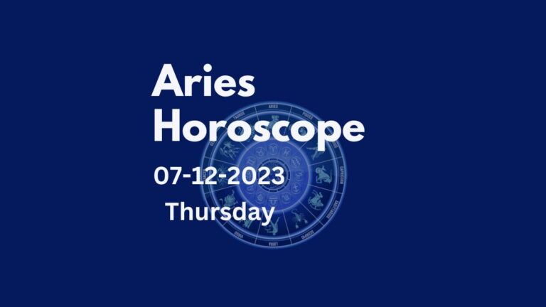 aries horoscope 07-12-2023