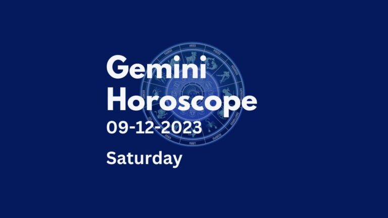 gemini horoscope 09-12-2023