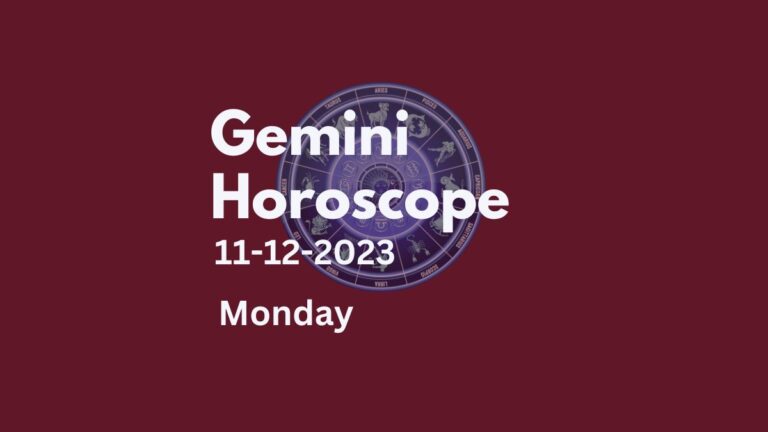 gemini horoscope 11-12-2023