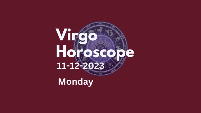 virgo horoscope 11-12-2023