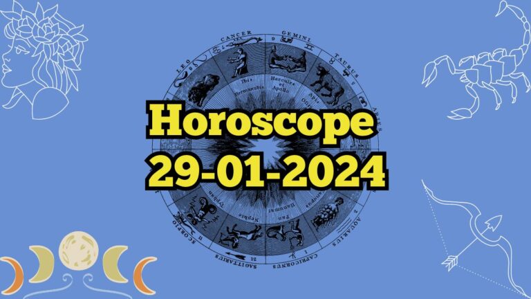 Horoscope today 29-01-2024